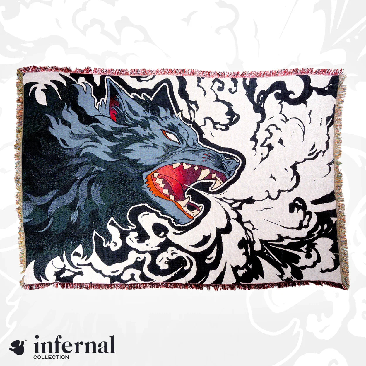 The Hound’s Shroud Woven Blanket - Yipp Yapp