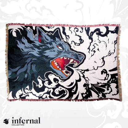 The Hound’s Shroud Woven Blanket - Yipp Yapp