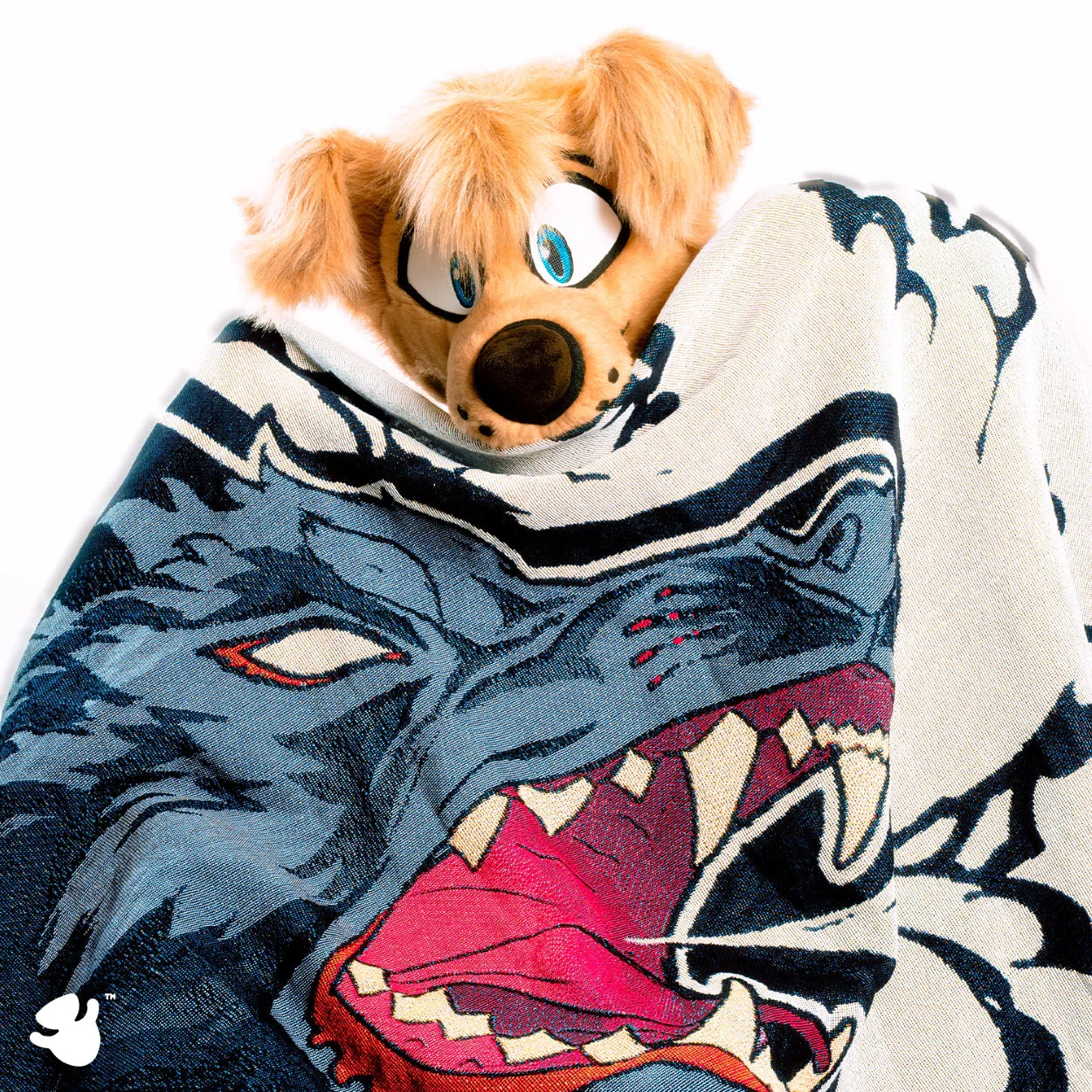 The Hound’s Shroud Woven Blanket - Yipp Yapp