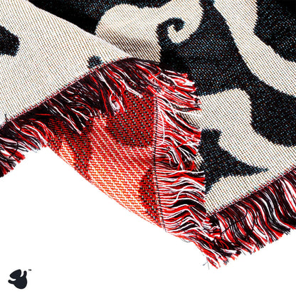 The Hound’s Shroud Woven Blanket - Yipp Yapp