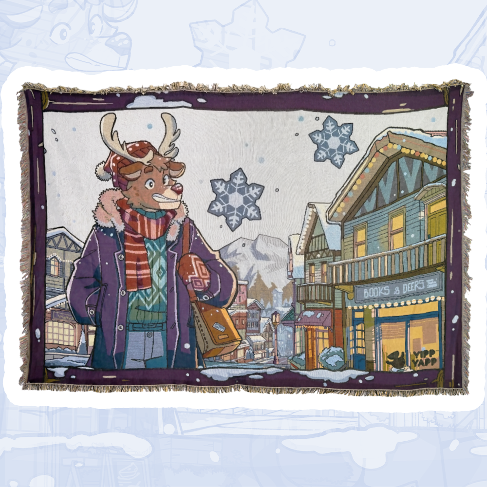 Winter Woven Blanket