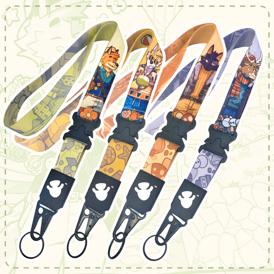 Seasons Stretchy Lanyards
