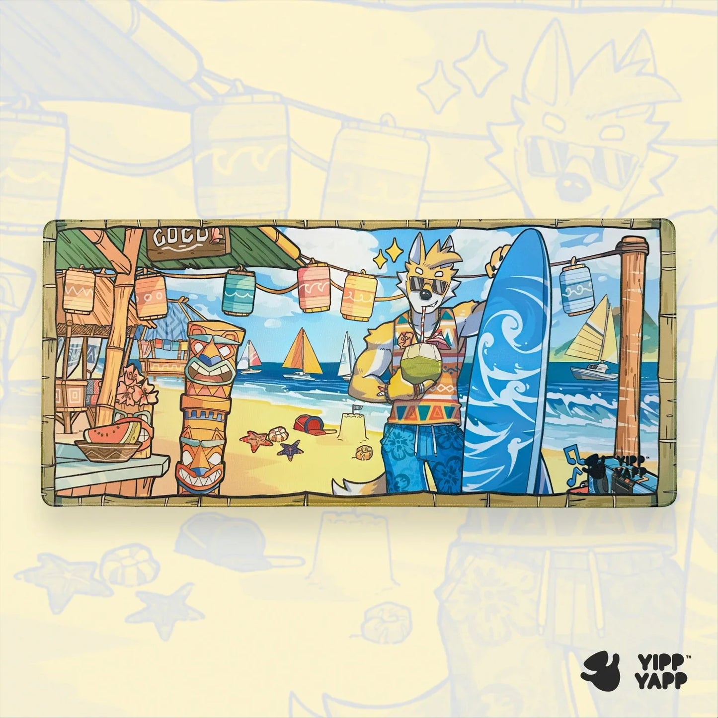 Summer Desk Pad - Yipp Yapp