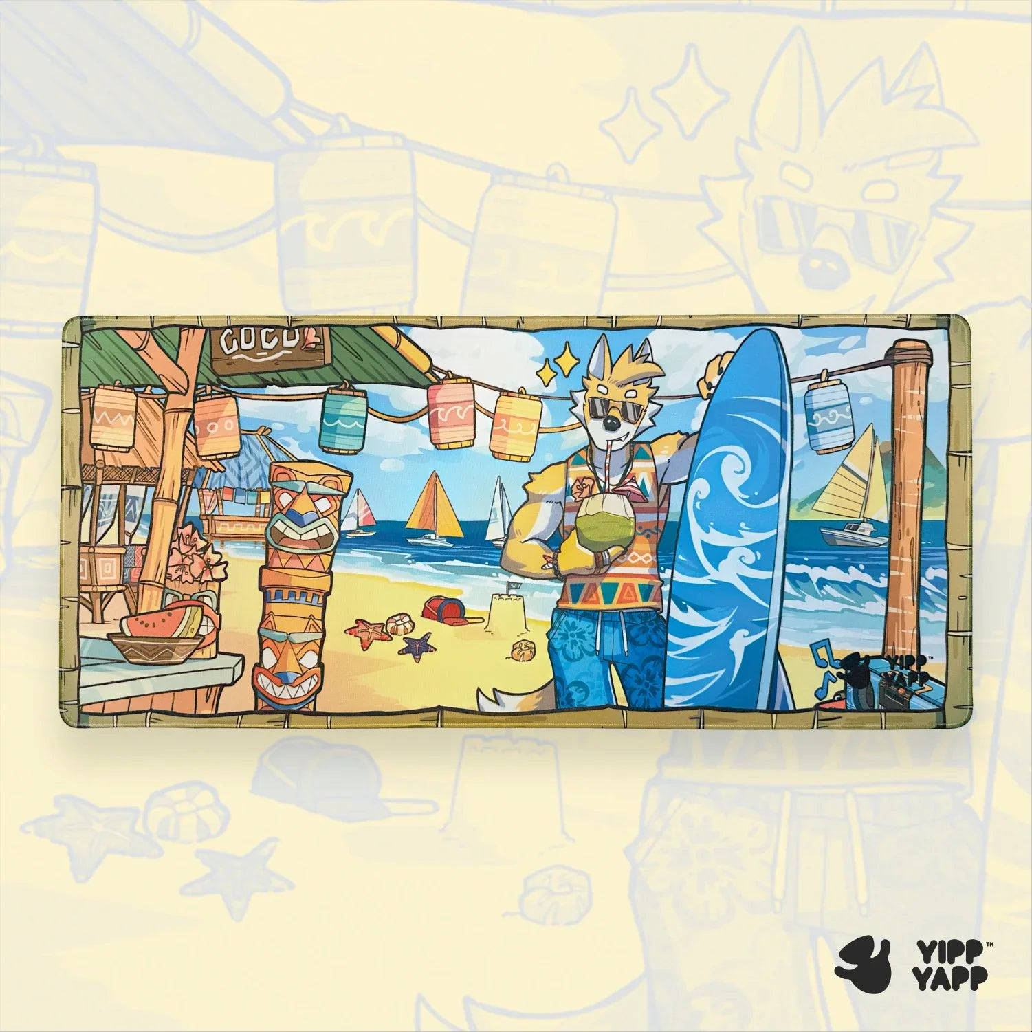 Summer Desk Pad - Yipp Yapp